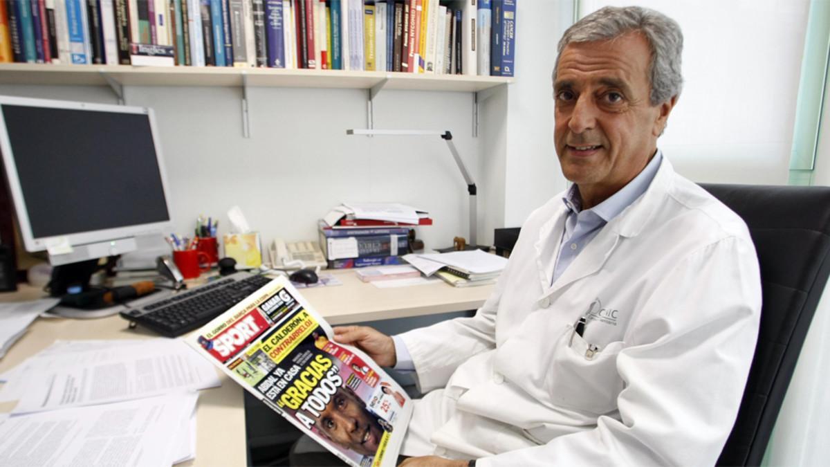 Juan Carlos García-Valdecasas, el cirujano que dirigió la operación de trasplante de hígado realizada a Éric Abidal