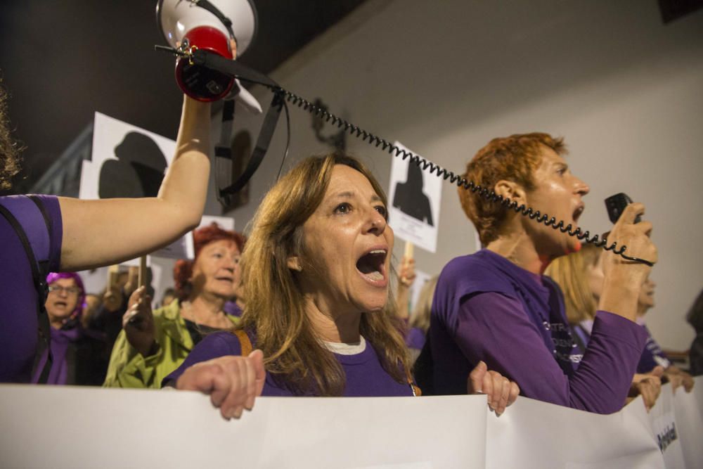 Manifestación contra la violencia machista