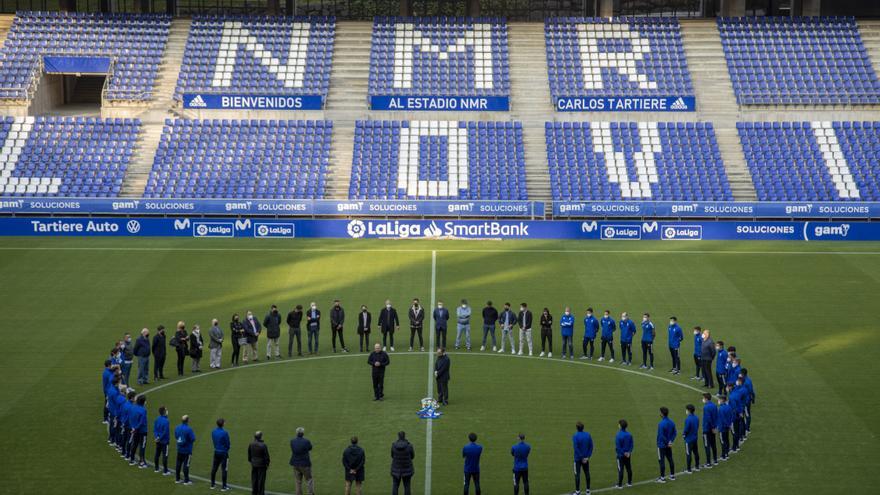 Las imágenes el homenaje a Arnau en el Tartiere