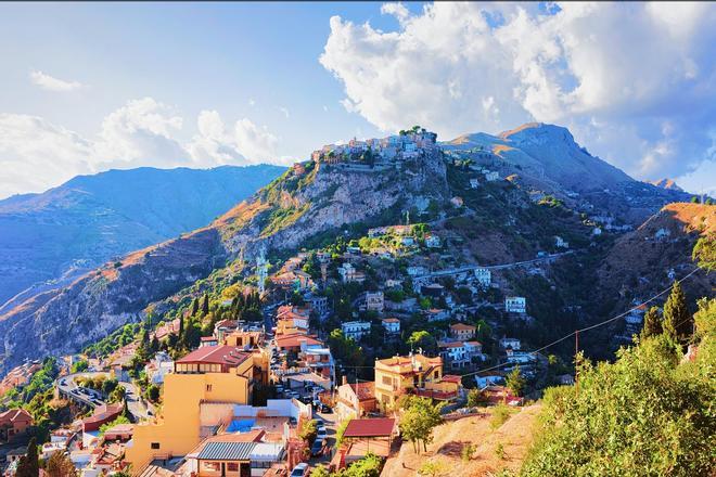 Castelmola , Taormina, Italia