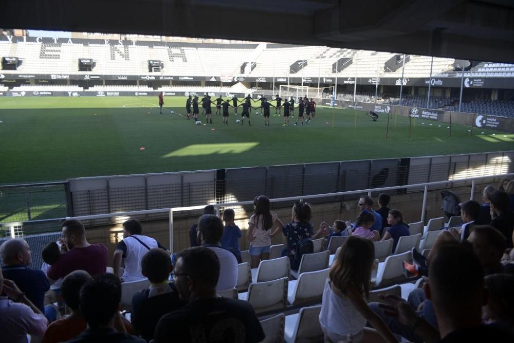 Entrenamiento del FC Cartagena en el Cartagonova (07/06/2019)