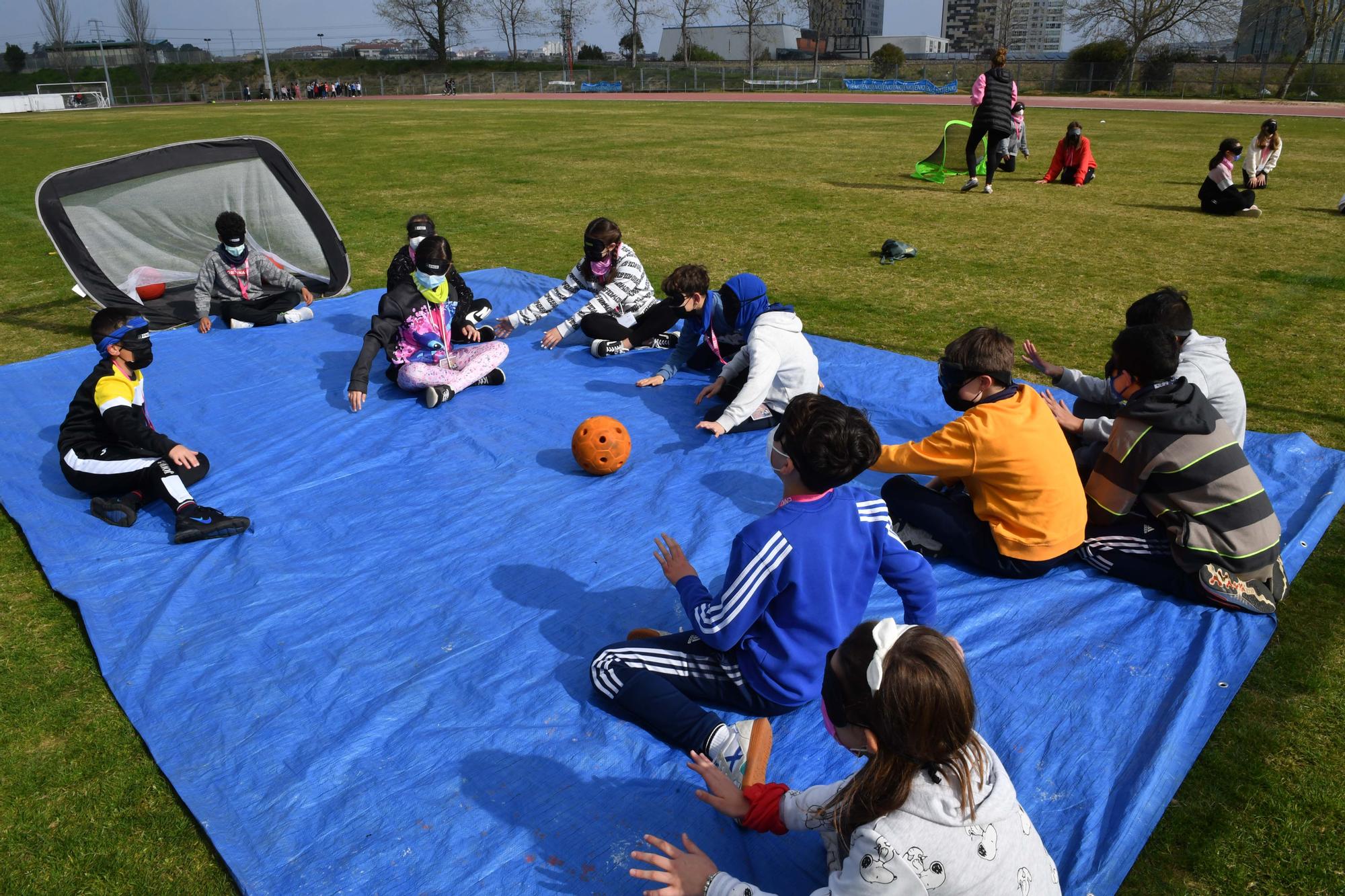 Deporte adaptado para escolares en Elviña