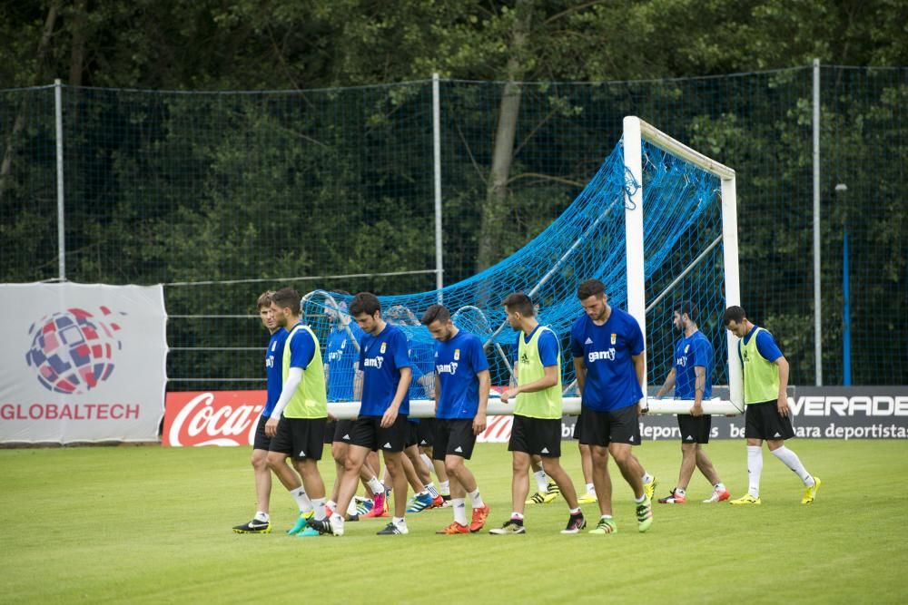 Entrenamiento del Real Oviedo