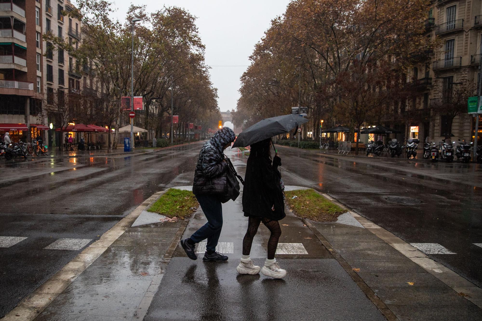 lluvia Barcelona