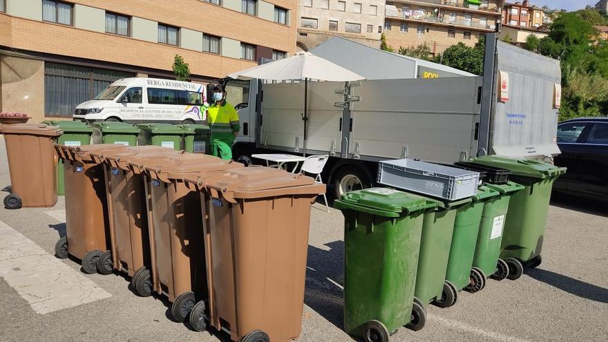 La deixalleria, a la Plaça Cim d&#039;Estela