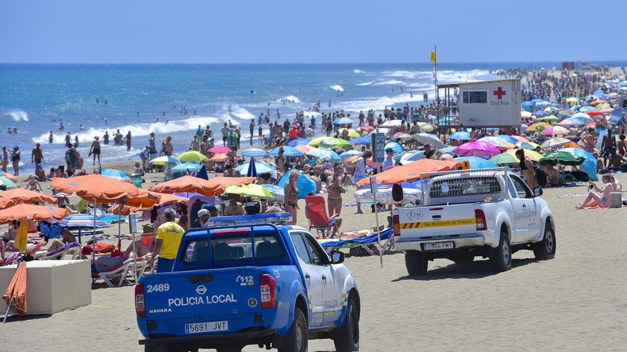 Los socorristas de las playas de San Bartolomé de Tirajana cobrarán un 30% más con el nuevo servicio de salvamento