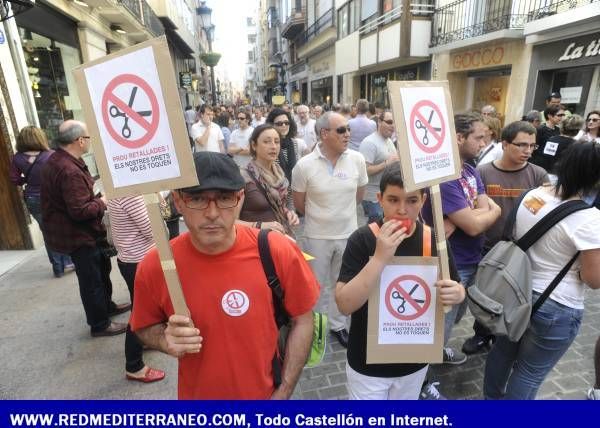 CASTELLÓN SALE A LA CALLE EN PRO DE LA EDUCACIÓN