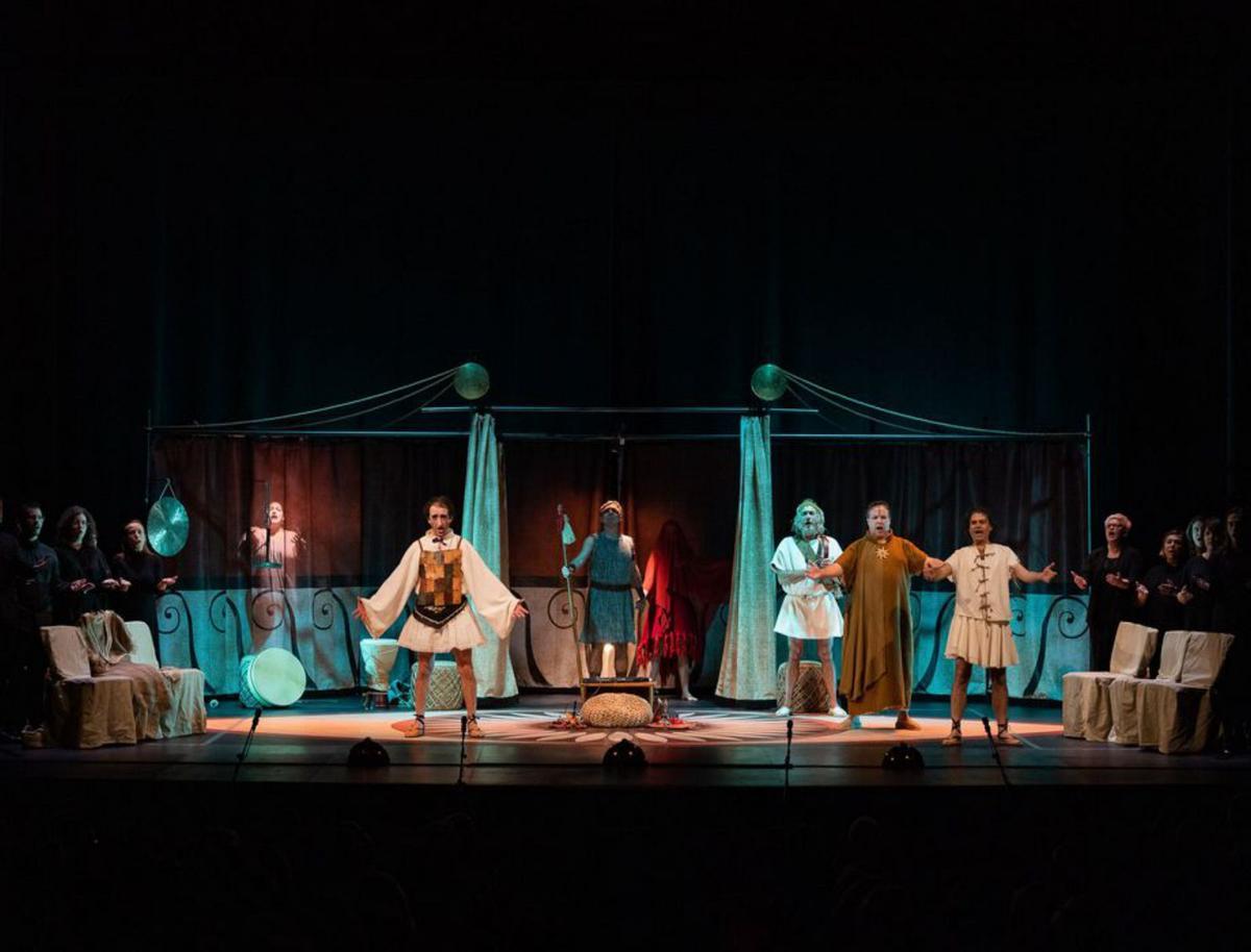 La compañía aragonesa Teatro del Temple representará ‘Edipo’. | SERVICIO ESPECIAL