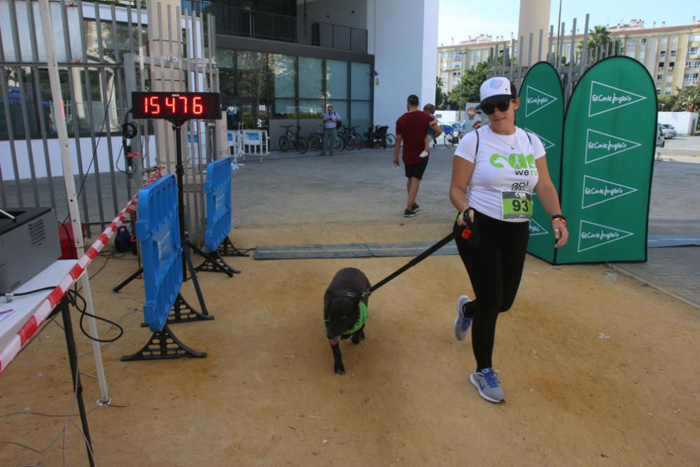 El Parque Huelin ha acogido la primera edición de un evento destinado a las mascotas y a sus dueños, con carreras en diversas categorías, actividades gratuitas y numerosos stands