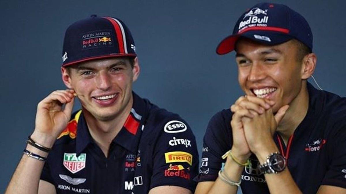 Verstappen y Albon seguirán como tandem de Red Bull