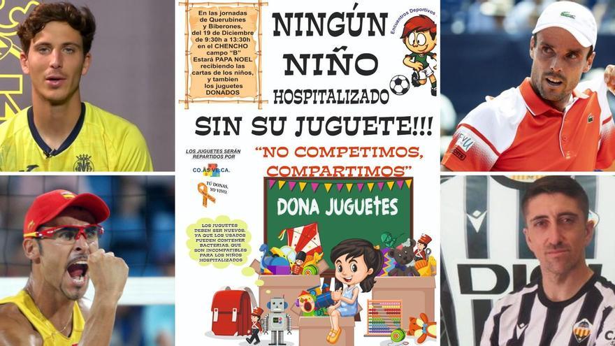 El deporte de Castellón reclama tu solidaridad con los niños hospitalizados