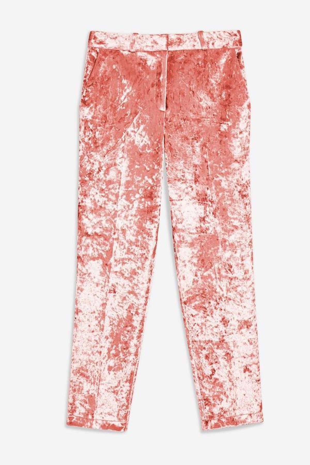 El pantalón Velvet rosa