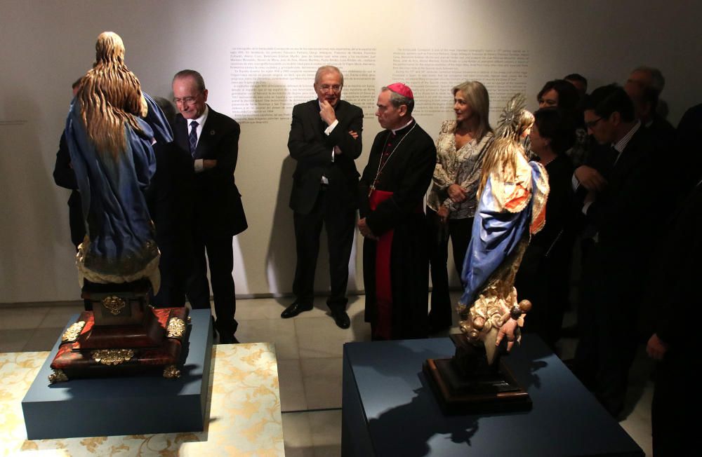 Inauguración de la exposición 'Pedro de Mena. Granatensis Malacae'