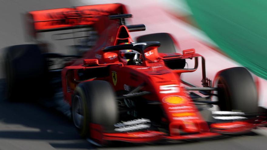 Vettel és el més ràpid i Sainz acaba segon en la sessió a Montmeló