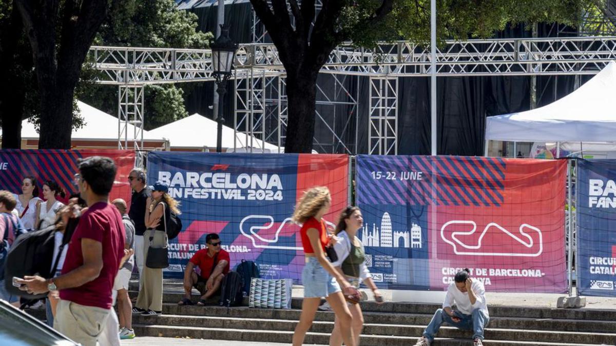 BCN crea una superilla sense vianants al passeig de Gràcia per a la F1
