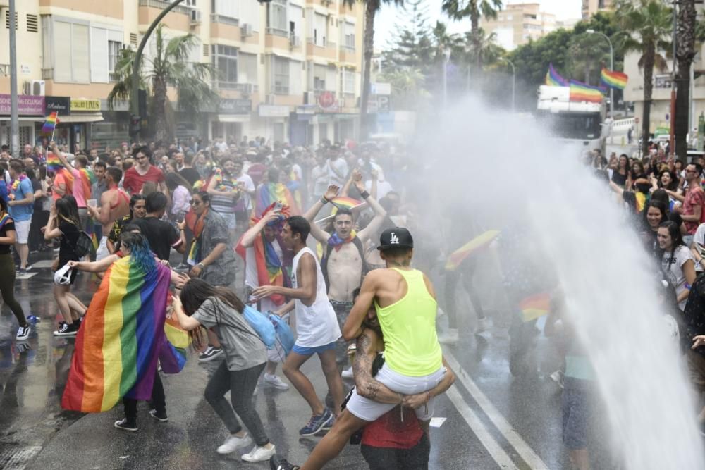 Miles de personas participaron este sábado en el acto central del Pride 2018