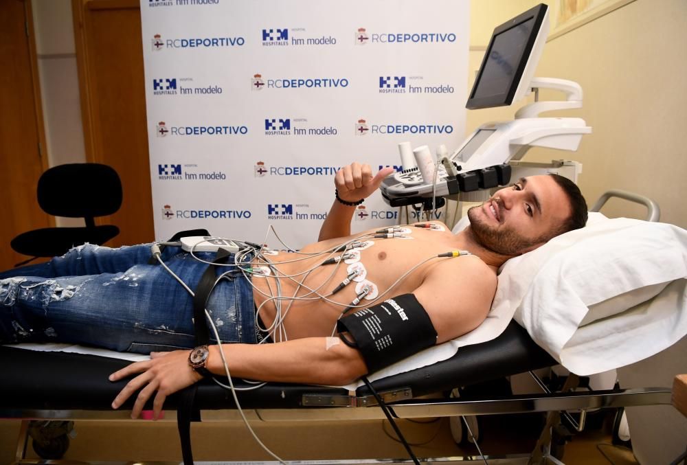 Lucas Pérez pasa el examen médico con el Dépor