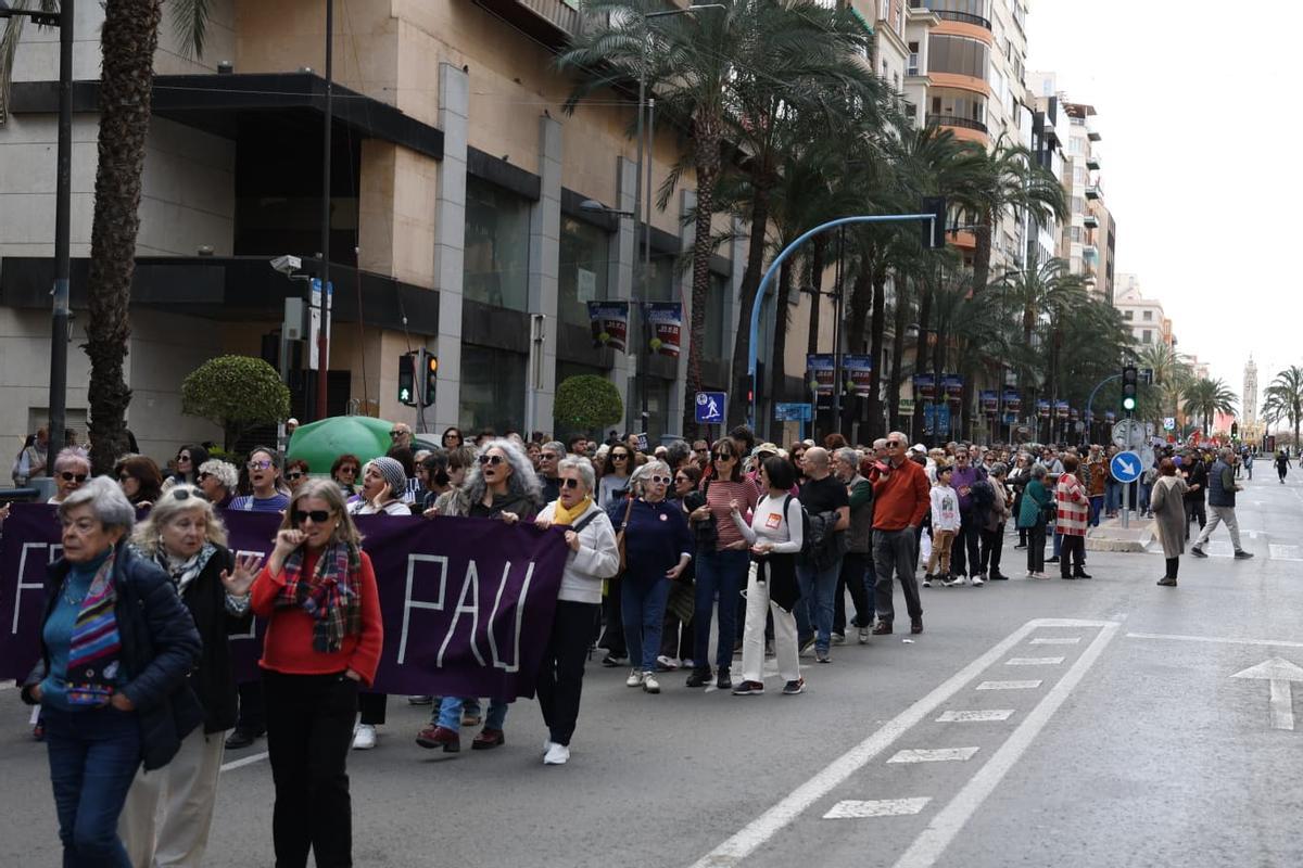 Así ha sido la manifestación de "No a la guerra"