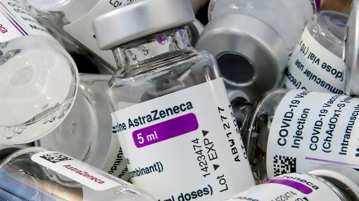 Vacuna de AstraZeneca contra el coronavirus.