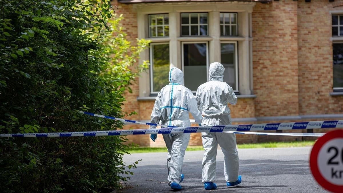 zentauroepp53824394 20 06 2020 20 june 2020  belgium  bruges  forensics investig200620162940