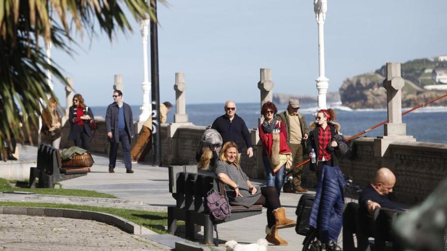 Buen tiempo en Gijón