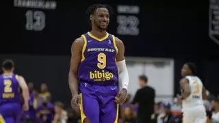Bronny James derrocha talento: ¡Récord personal con 39 puntos!