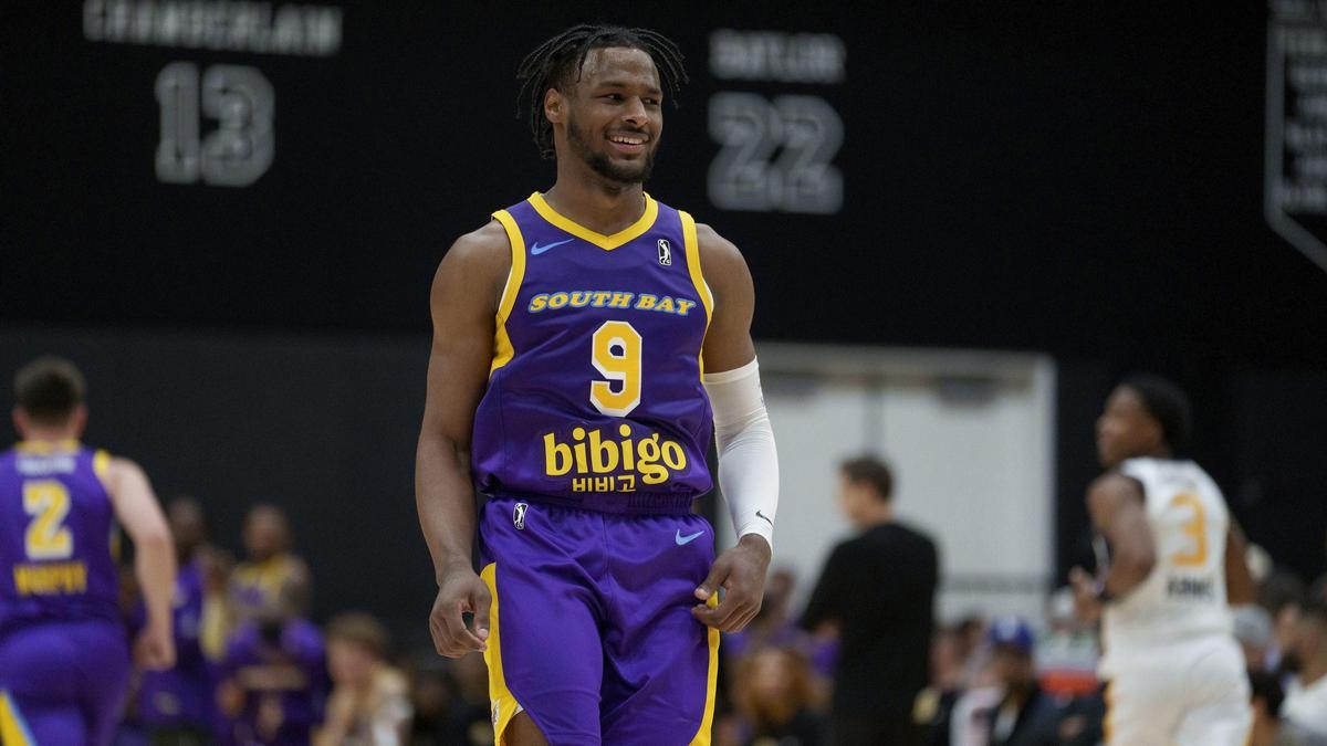 Bronny James derrocha talento: ¡Récord personal con 39 puntos!