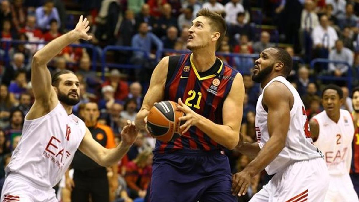 Tibor Pleiss podría tener las horas contadas en el Barça