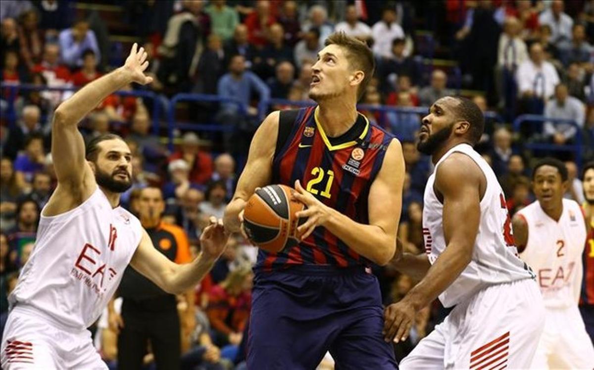 Tibor Pleiss podría tener las horas contadas en el Barça