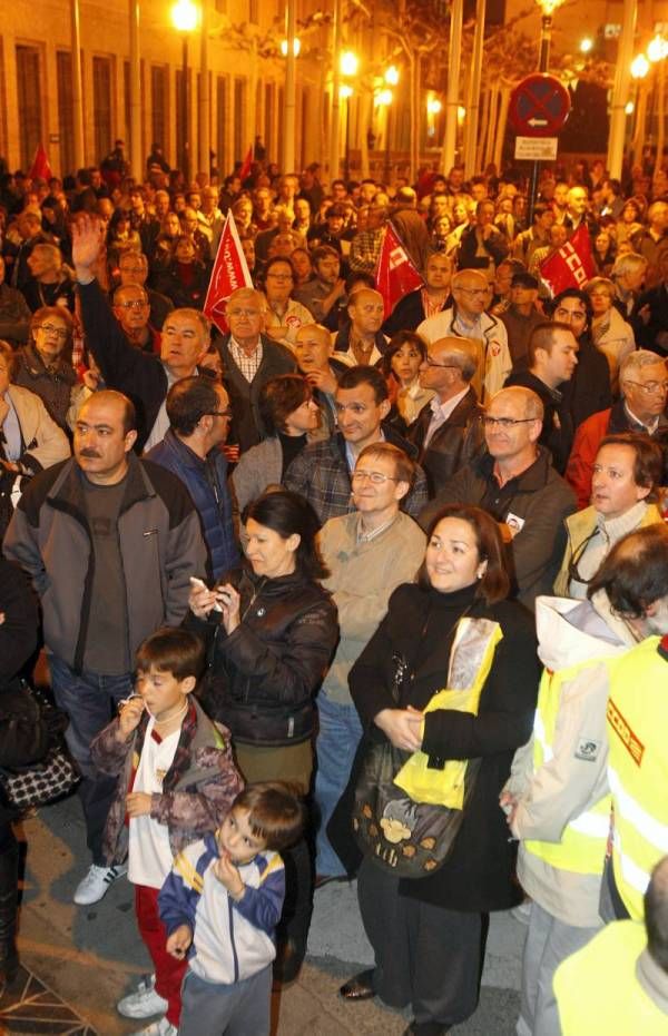 Nueva marcha contra los recortes del Gobierno en Zaragoza