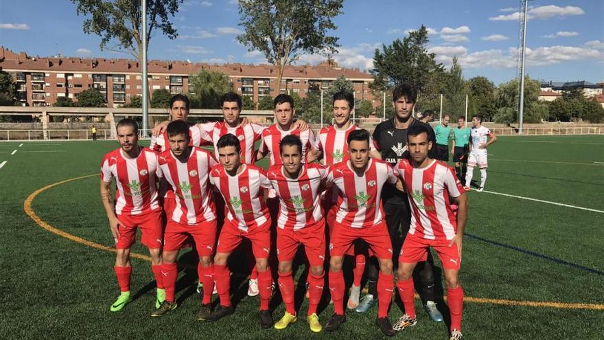 Once inicial del Zamora CF, hoy.