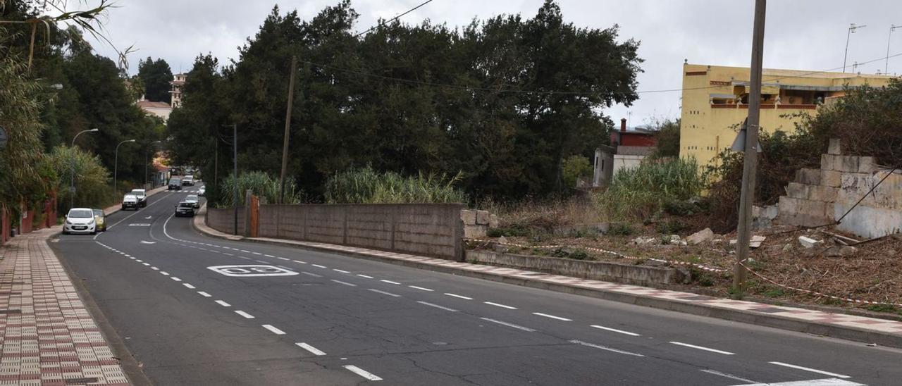 El terreno adquirido por el Ayuntamiento en la calle La Sardinera.