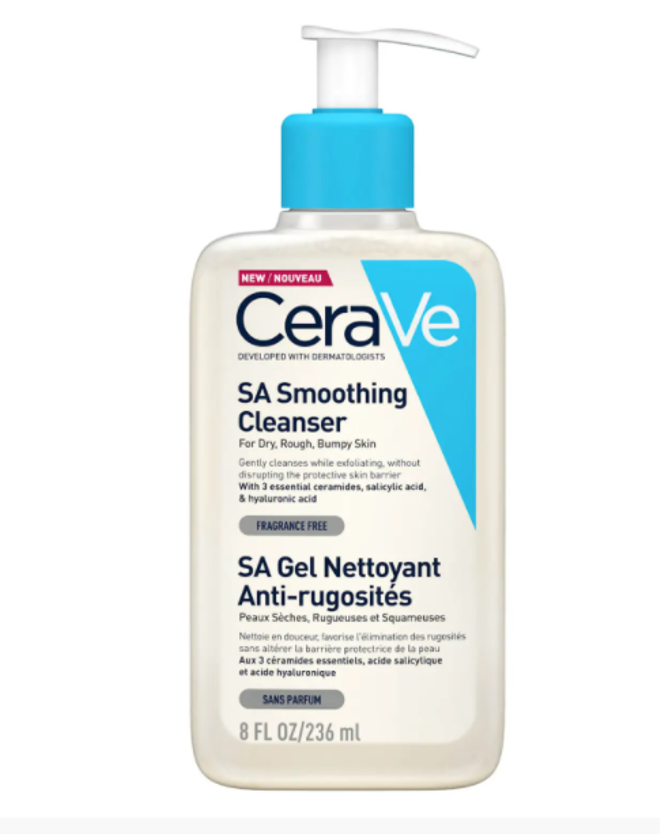 SA Smoothing Cleanser de Cerave