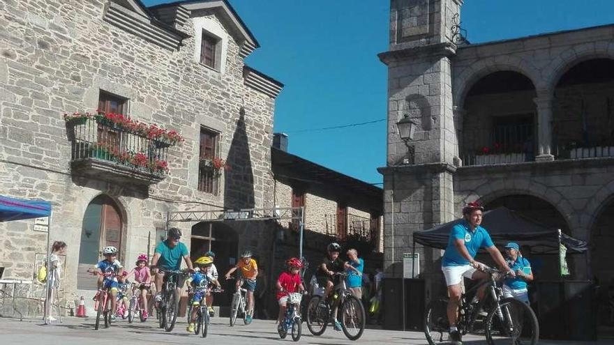 Fin de semana ciclista en Puebla de Sanabria