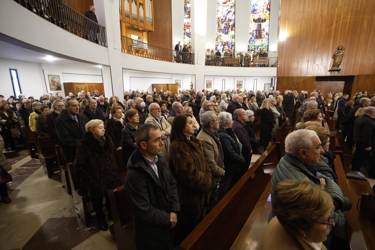 GALERÍA: Emotiva despedida en Oviedo al catedrático de Matemáticas Marcial Fernández
