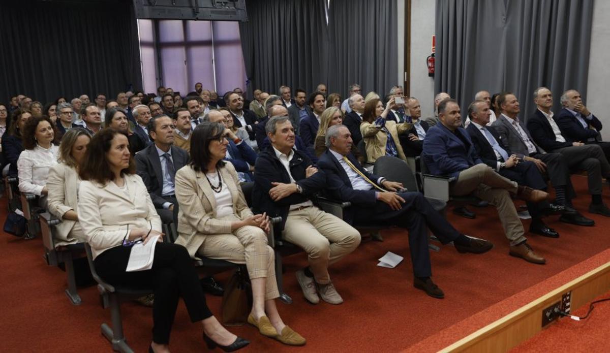 El público asistente a la charla.