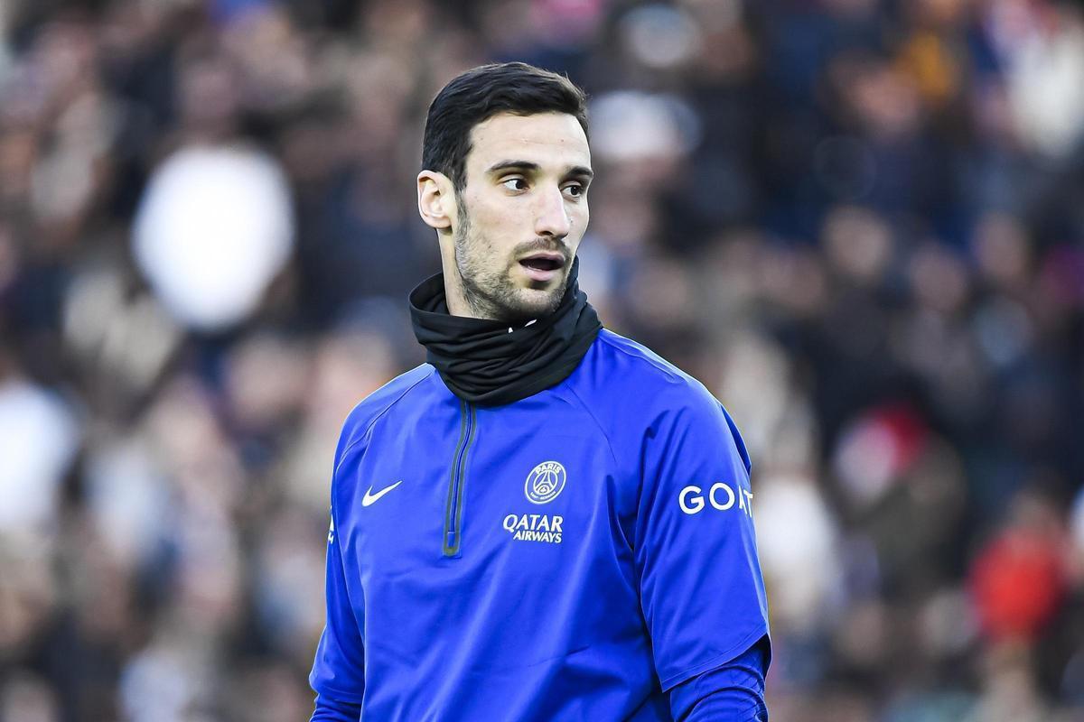Sergio Rico durante su etapa con el PSG