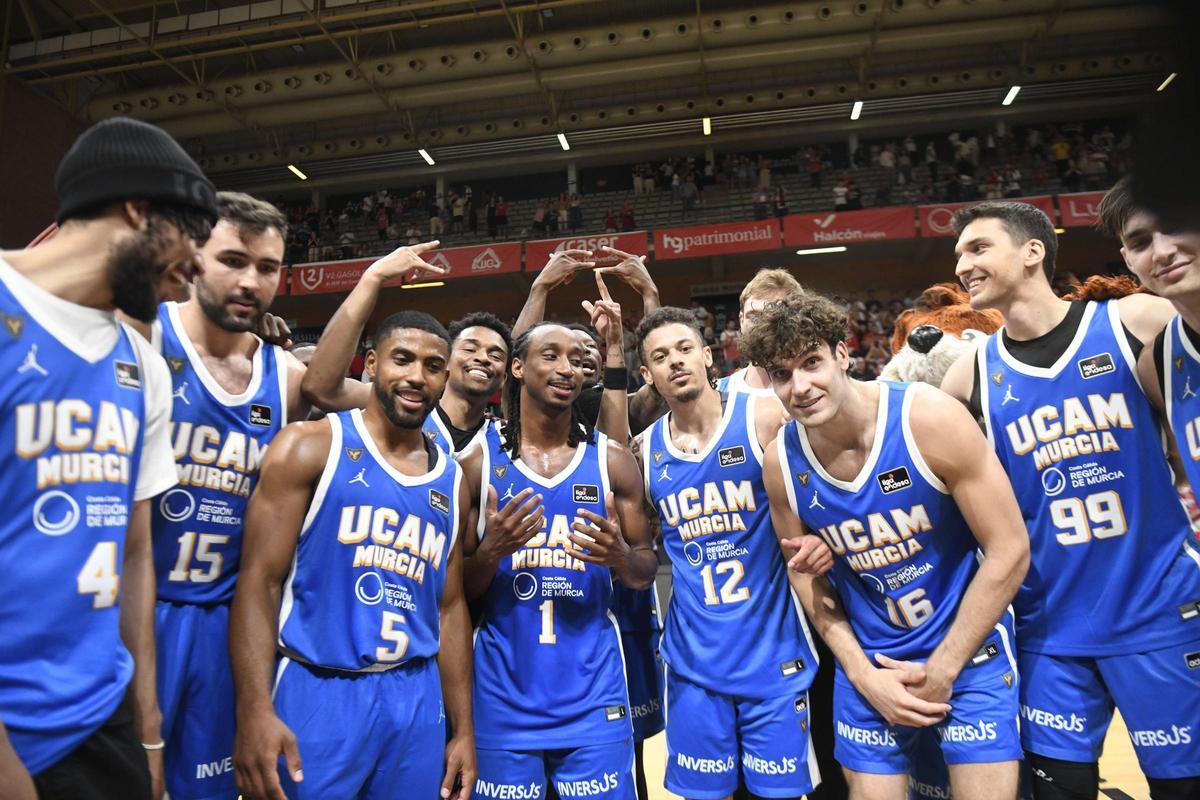 La victoria de UCAM Murcia frente a Lleida, en Imágenes