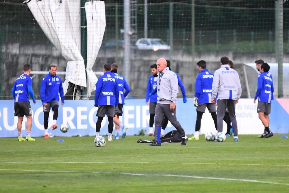 El Deportivo regresa a los entrenamientos para preparar la visita del Elche