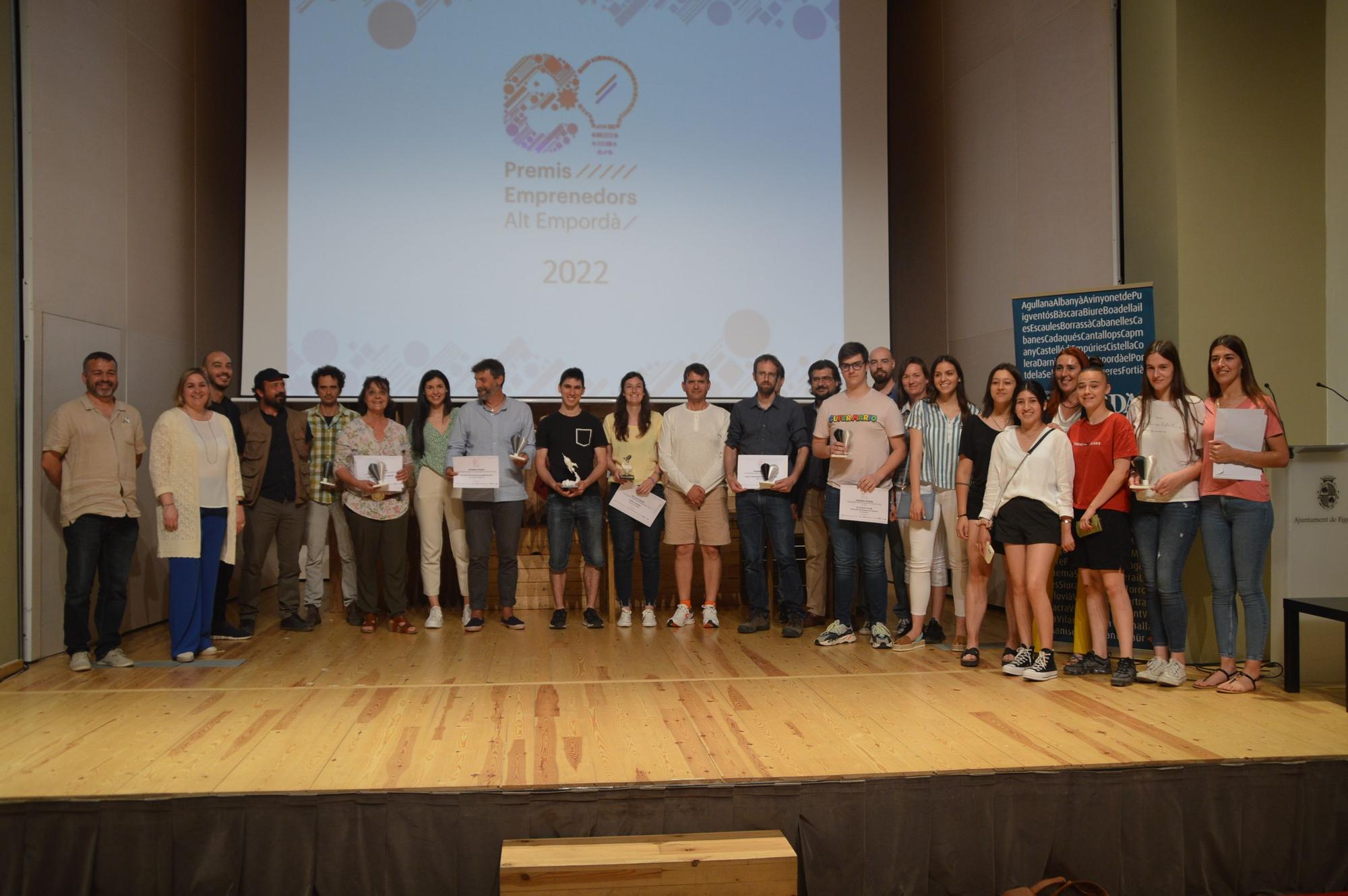 Entrega dels Premis Emprenedors Alt Empordà 2022