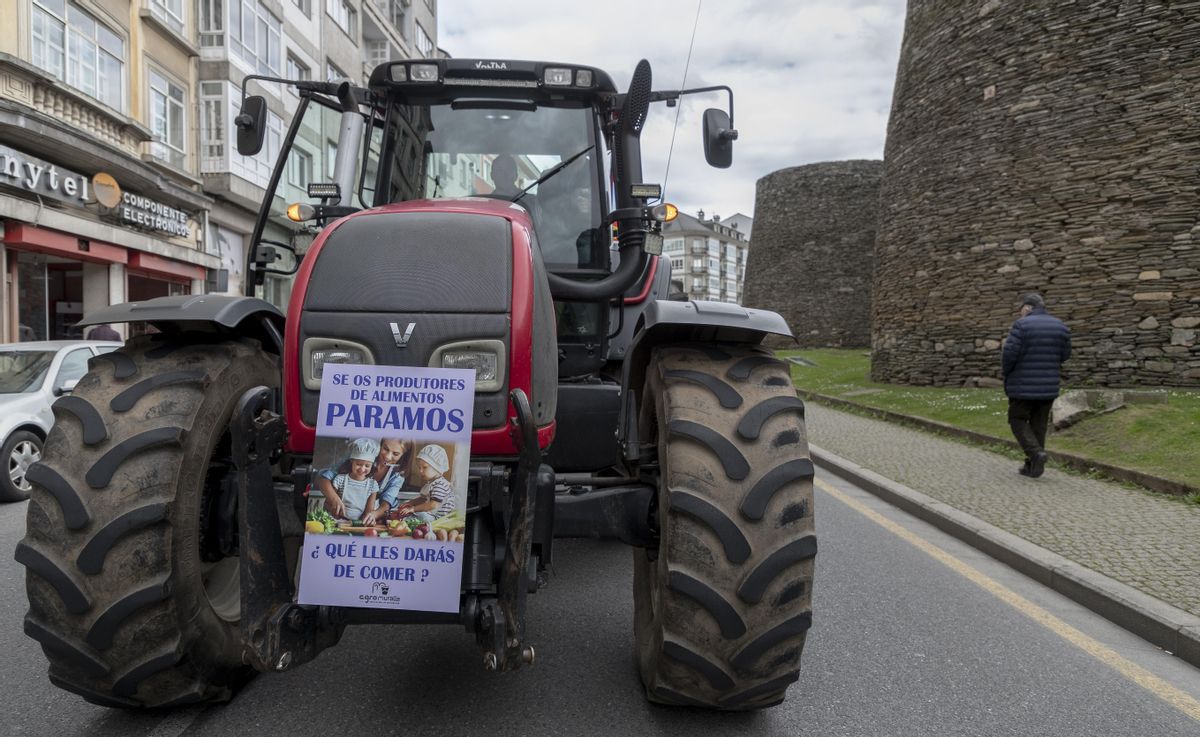HUELGA DE TRANSPORTISTAS EN GALICIA