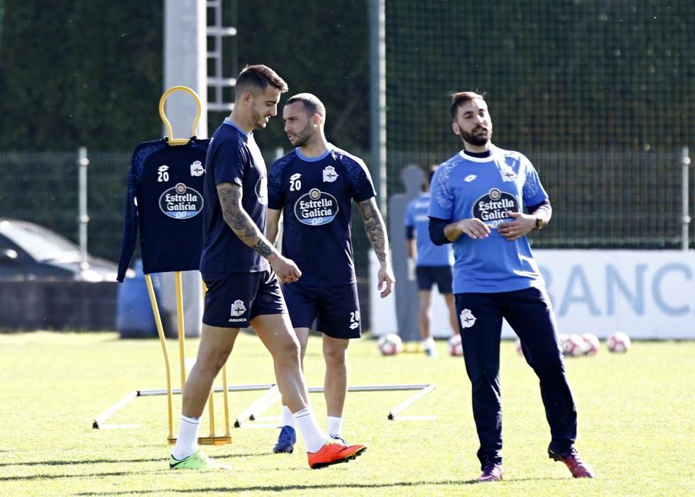 Entrenamiento del Deportivo 10 de marzo