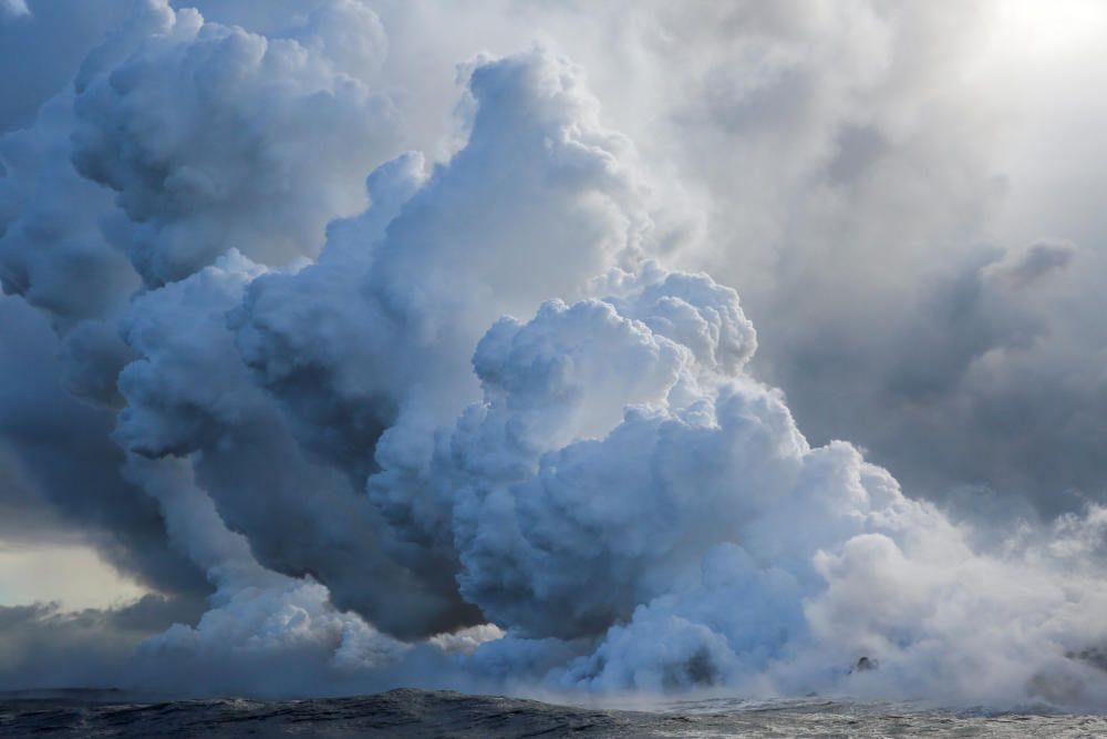 Les erupcions del volcà Kilauea arriben a l'Oceà P