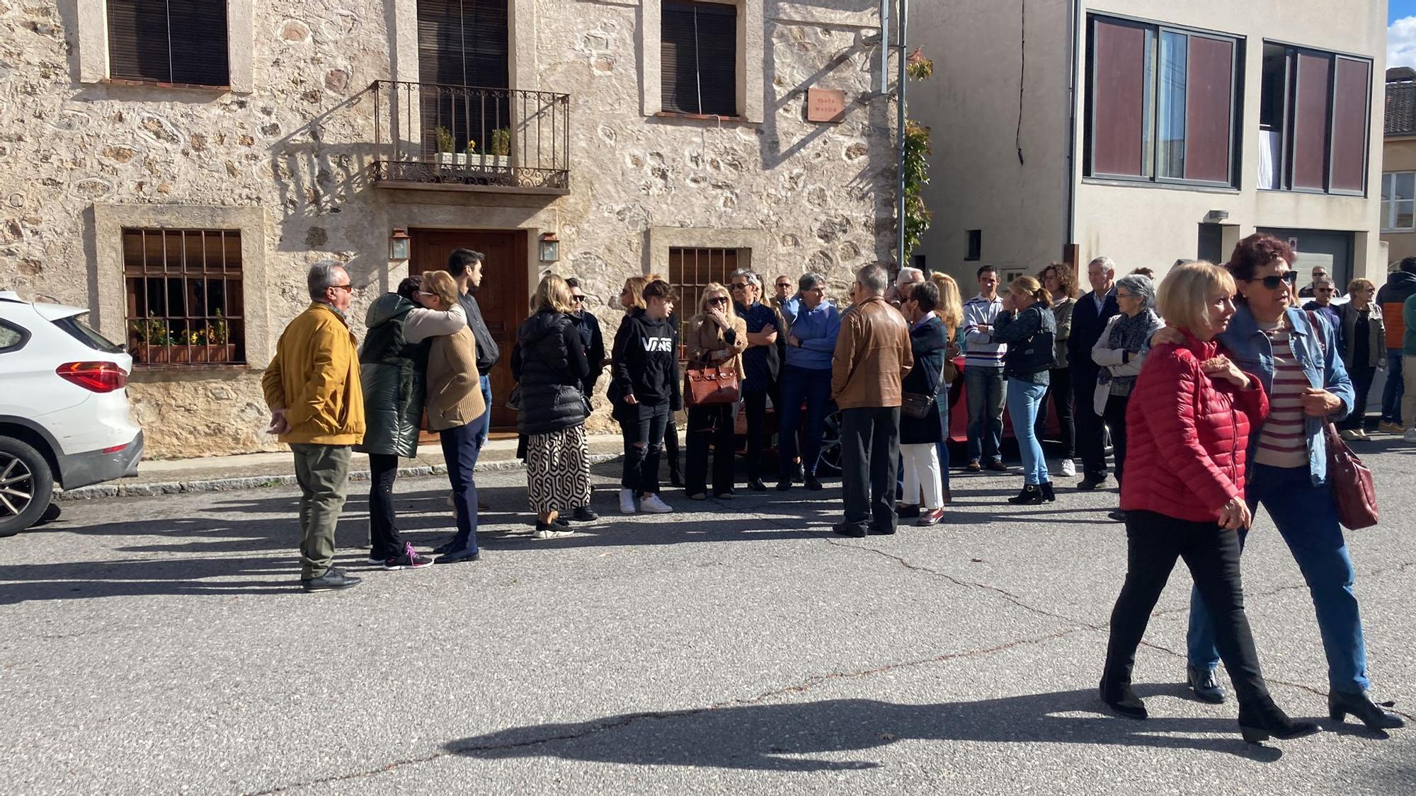 En imágenes: Funeral el Torrecaballeros, Segovia, por la niña asesinada en Gijón