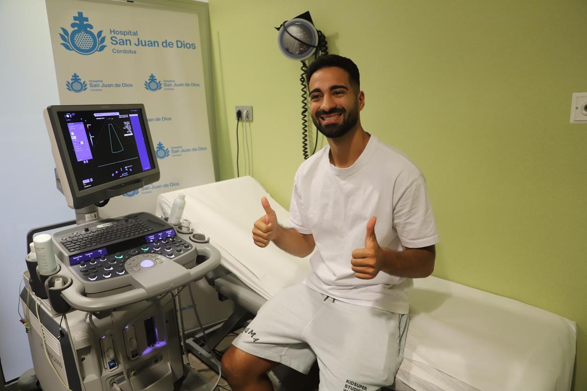 Los reconocimientos médicos del Córdoba CF 25-26, en imágenes