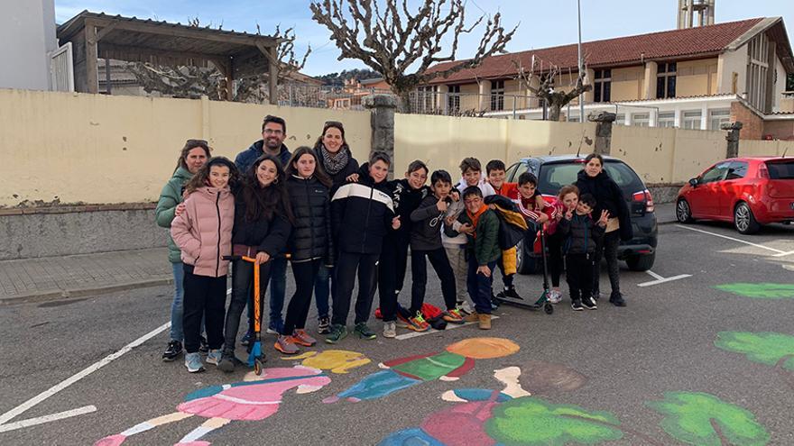 Gironella estrena els camins escolars dissenyats pel Consell d&#039;Infants