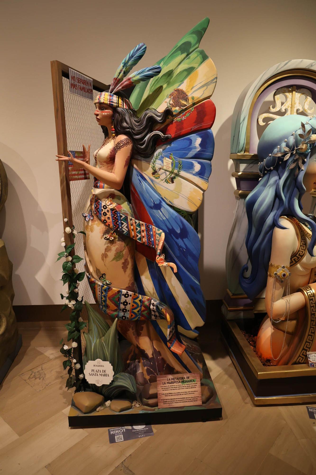 Exposición del Ninot adulto de las hogueras 2025