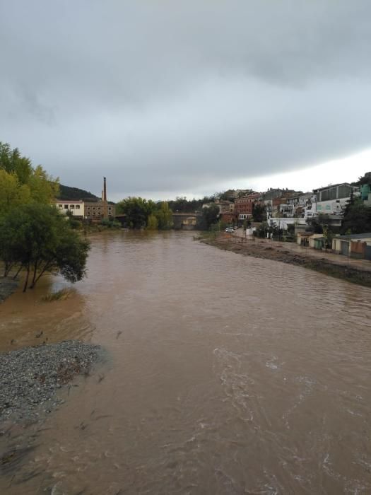 Crescuda del Llobregat a Sallent