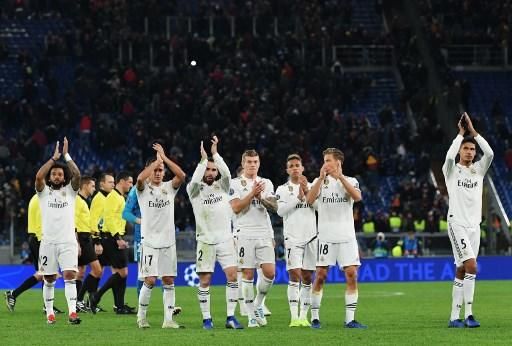 Las imágenes del partido entre la Roma y el Real Madrid.