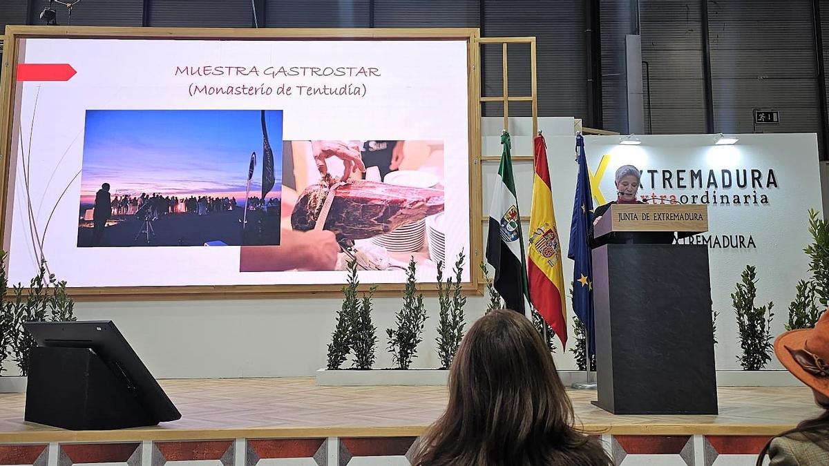 Intervención de Felicidad Hernández en Fitur